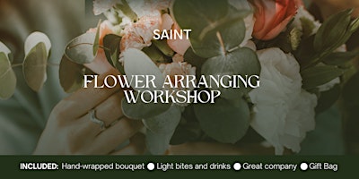 Imagem principal do evento Flower Arranging Workshop for Single Moms