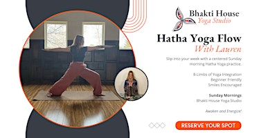 Imagem principal do evento Hatha Yoga Flow with Lauren