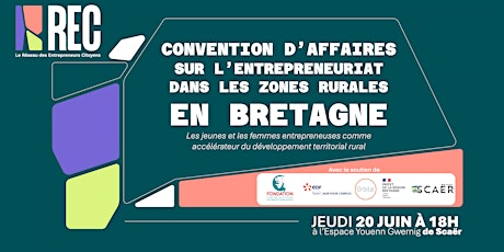 Convention d'affaires du REC en Bretagne | le 20 juin à 18h