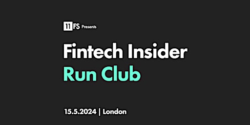 Hauptbild für Fintech Insider Run Club