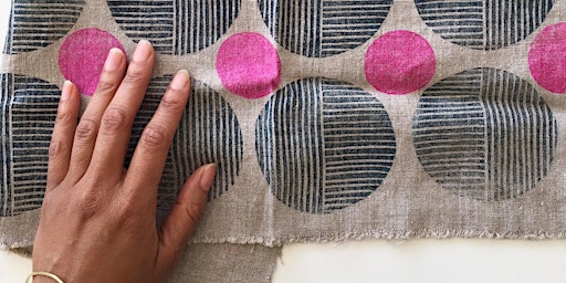 Primaire afbeelding van Handmade Matters: Block Printing & Plant Dye Workshop