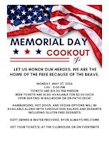 Memorial Day Cookout primary image