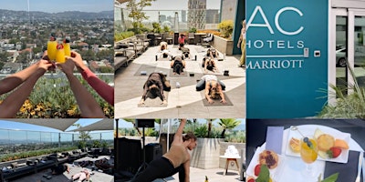 Hauptbild für Yoga + Mimosa Brunch on the Rooftop at AC Hotel Beverly Hills