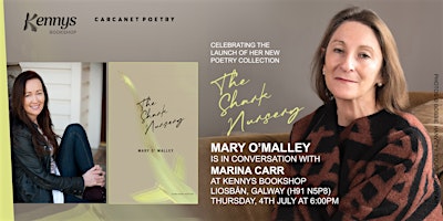 Mary O'Malley in conversation with Marina Carr at Kennys Bookshop primary image