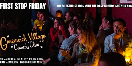 Primaire afbeelding van The ONLY Happy Hour Comedy Show in NYC - First Stop Friday