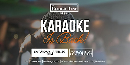 Imagen principal de Downtown Karaoke is BACK!