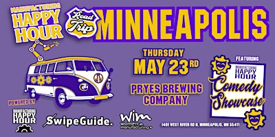 Manufacturing Happy Hour Road Trip: Minneapolis Comedy Showcase primary image