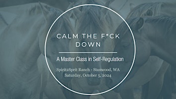 Hauptbild für Calm the F*ck Down: A Master Class in Self-Regulation