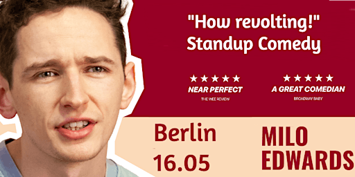 (EN) Standup Comedy: Milo Edwards: How Revolting! Sorry to Offend (WIP)  primärbild
