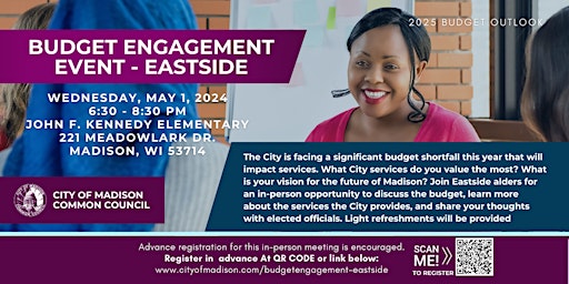 Budget Engagement Event - Eastside primary image