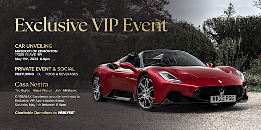 Hauptbild für Exclusive VIP Event