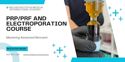 Imagem principal de Advanced Cellular Rejuvenation Techniques: PRP/PRF & Electroporation Course