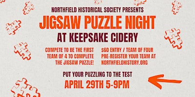 Immagine principale di Jigsaw Puzzle Night at Keepsake Cidery 