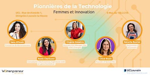 Imagem principal de Conférence : Pionnières de la Technologie