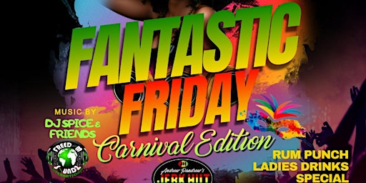 Primaire afbeelding van Ladies Night FANTASTIC FRIDAY - Carnival Edition