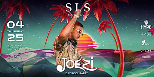 Passover Pool Party at SLS Hyde - 4/25 - DJ JOEZI primary image
