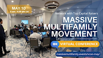 Primaire afbeelding van Massive Multifamily Movement Virtual Conference