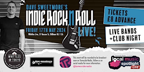 Dave Sweetmore's Indie Rock n Roll Live