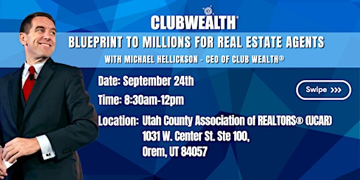 Blueprint to Millions for Real Estate Agents | Orem, UT primary image