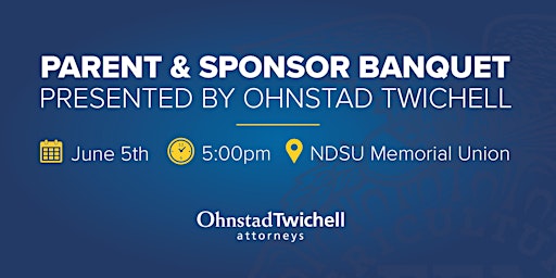 2024 ND FFA Parent & Sponsor Banquet Presented by Ohnstad Twichell