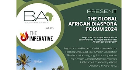 Bandung Africa Presents: Global African Diaspora Forum