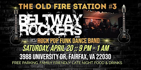 The Beltway Rockers Band at The Old Fire Station #3 Fairfax, VA