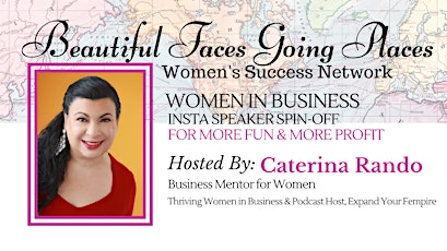 Women in Business - Insta Speaker Spin-Off for More Fun & More Profit