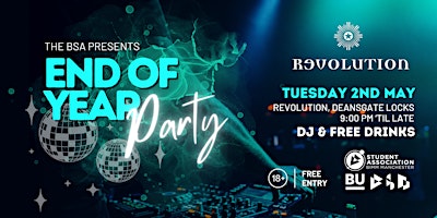 Imagem principal de The BSA Presents: The End of Year Party