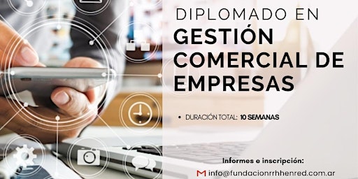 Primaire afbeelding van DIPLOMADO EN GESTION COMERCIAL DE EMPRESAS