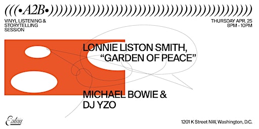 Hauptbild für A2B: Michael Bowie for Jazz month on Lonnie Liston Smith ‘Garden of Peace’