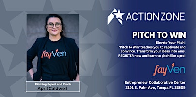 Image principale de "Pitch to Win" Workshop with April Caldwell