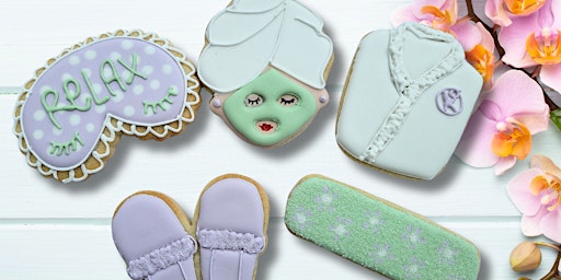 Imagem principal do evento 6:00 pm - "Pamper Mom"  Sugar Cookie Decorating Class at Humble Stitch