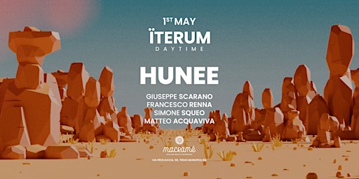 Immagine principale di 1.05 ÏTERUM OPENING SUMMER SEASON W// HUNEE  - DAYTIME 