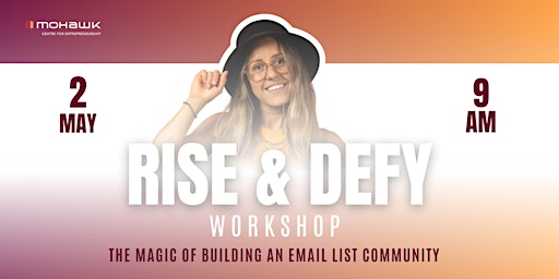 Imagem principal do evento Rise & DEFY: The Magic of Building an Email List Community