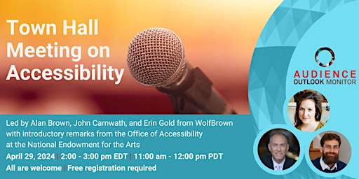 Imagem principal do evento Town Hall Meeting on Accessibility