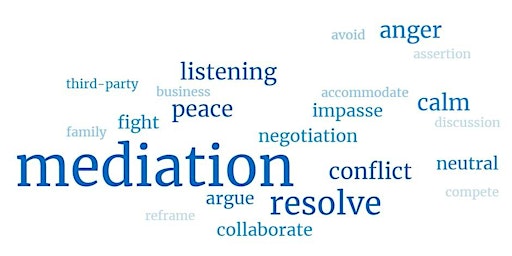 Primaire afbeelding van Introduction to Mediation Skills  Two-Day Workshop