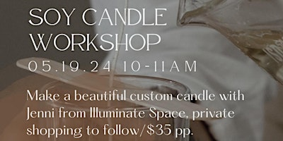 Imagen principal de Soy Candle Workshop