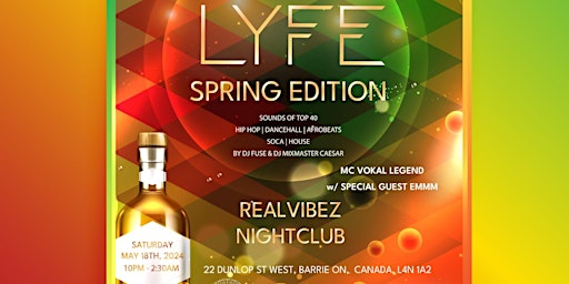 Image principale de LYFE  Spring Edition