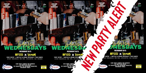 Imagen principal de *NEW WEEKLY PARTY* DBW: Dive Bar Wednesdays | Wednesday, April 17