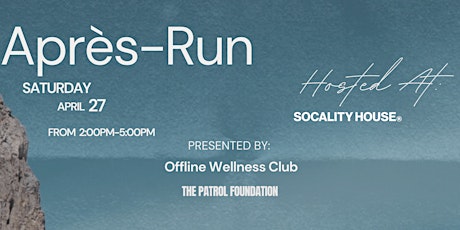 Offline Social:  Après-Run