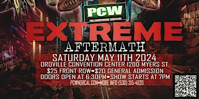 Imagem principal do evento PCW: Extreme Aftermath