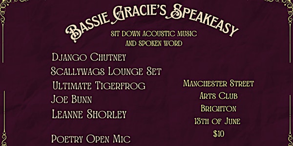 Bassie Gracie's Speakeasy