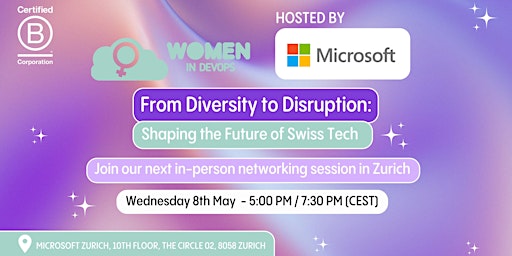 Imagem principal do evento From Diversity to Disruption: Shaping the Future of Swiss Tech