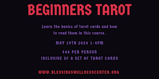 Beginners Tarot primary image