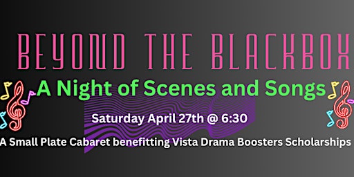 Imagem principal de Beyond the Blackbox: A Night of Scenes and Songs