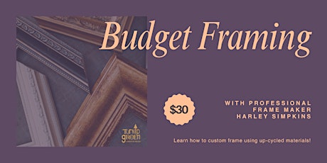 TGCR's Budget Framing Workshop on May 19th