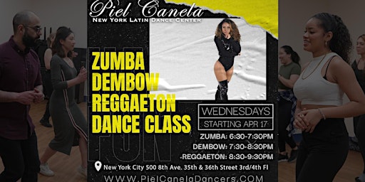 Zumba Dance Class, Open Level primary image