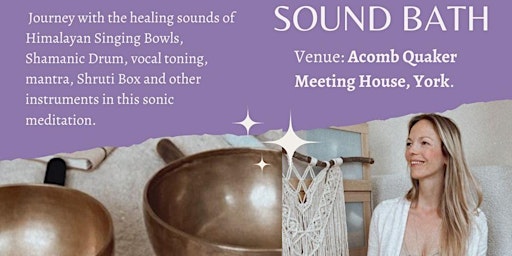 May Sound Bath by Ritual Sounds primary image