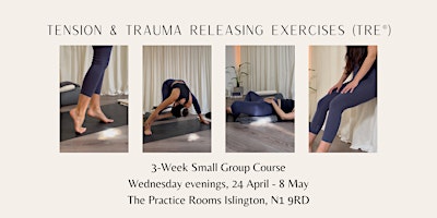 Imagen principal de Tension and Trauma Releasing Exercises (TRE) 3 -Week Course (Small Group)