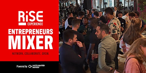 Primaire afbeelding van RiSE Experience: Entrepreneur MIXER